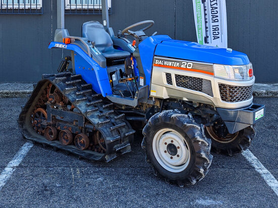 VENDUTO! ✅ Iseki Seal Hunter 20 Trattore Compatto, Semi-Cingolato, 619 h, 3 Cilindri Diesel, 4x4, Sistema Attacco a 3 Punti, 100% Tagliandato - Garanzia - Consegna in tutta Italia